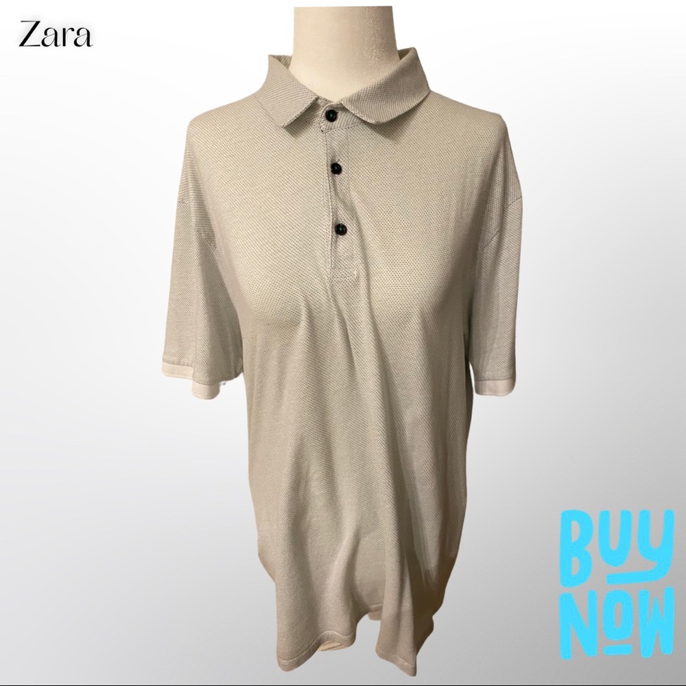 Zara men polo shirt, size XXL
